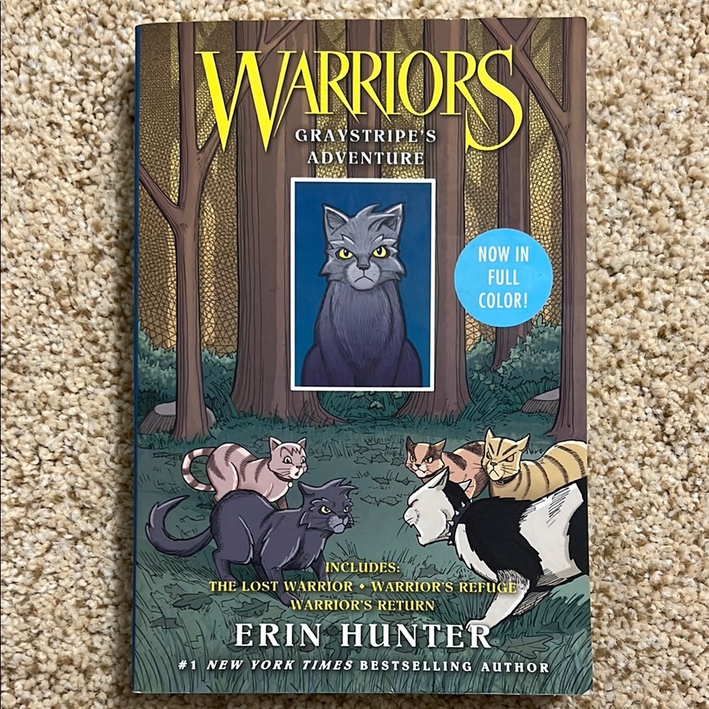 Warriors: Graystripe's Adventure Book. Graphic Novel by Erin Hunter